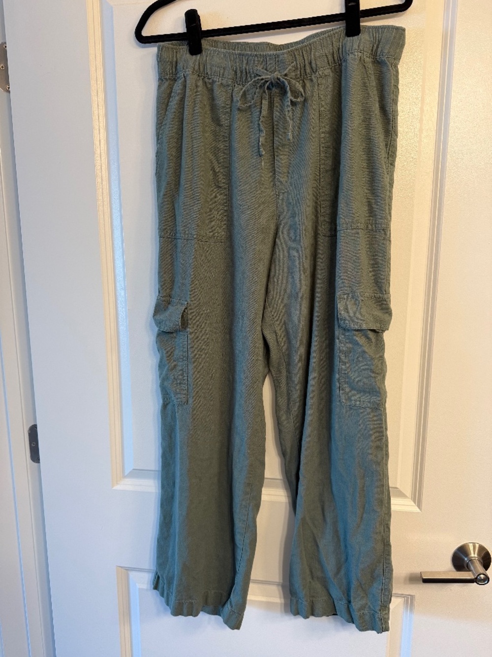 Gap Pull On Linen Pants